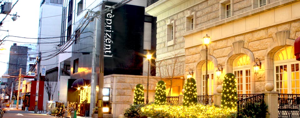 大阪心斎橋の美容室リプリゼント外観